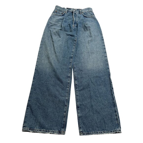 AGOLDE Franka Pleat Baggy in Mantra